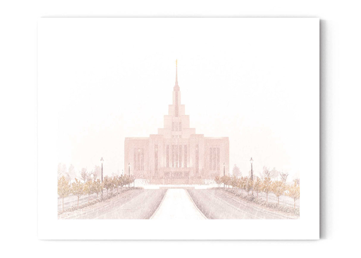 Saratoga Springs Temple - As White as Snow