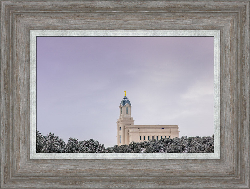 Cedar City Temple - Above the Snow