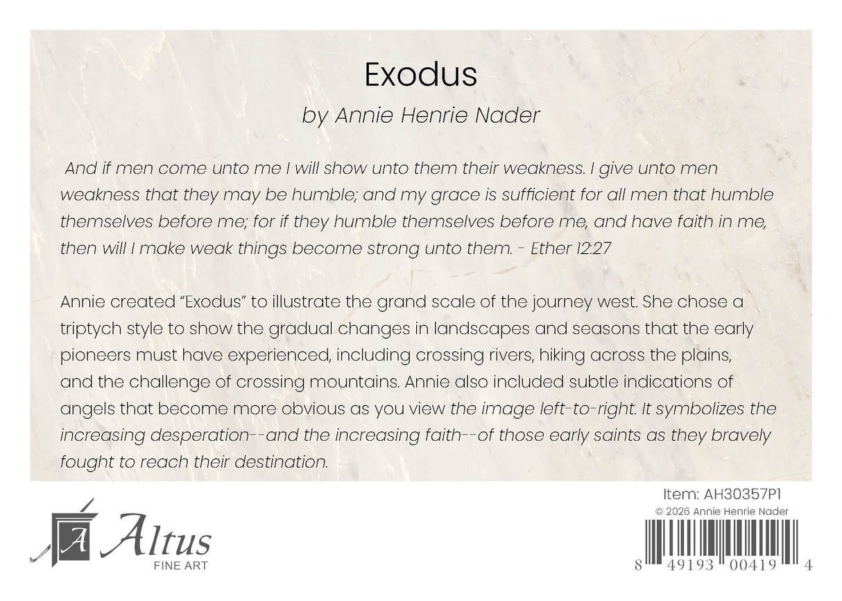 Exodus by Annie Henrie Nader