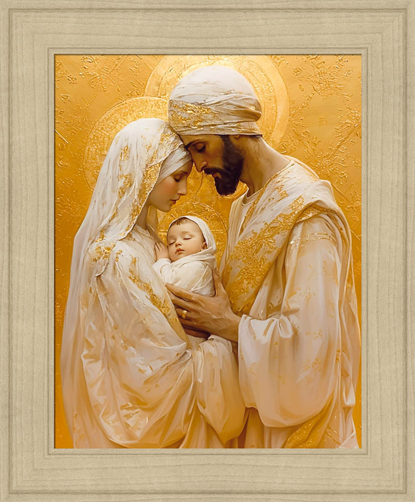 Holy Family- Gold