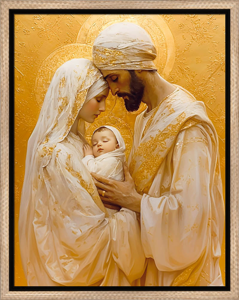 Holy Family- Gold