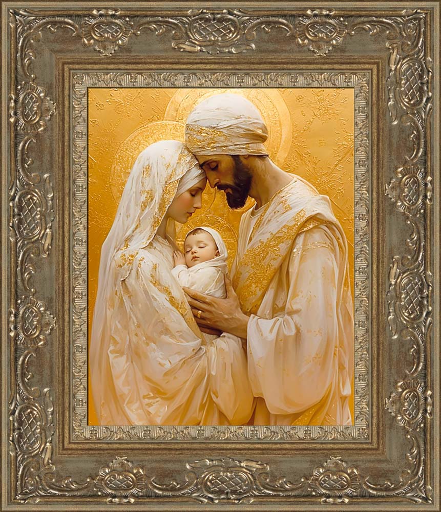 Holy Family- Gold