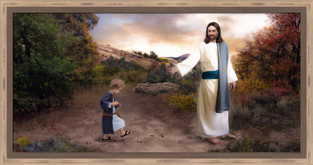 Following in His Footsteps by Brent Borup