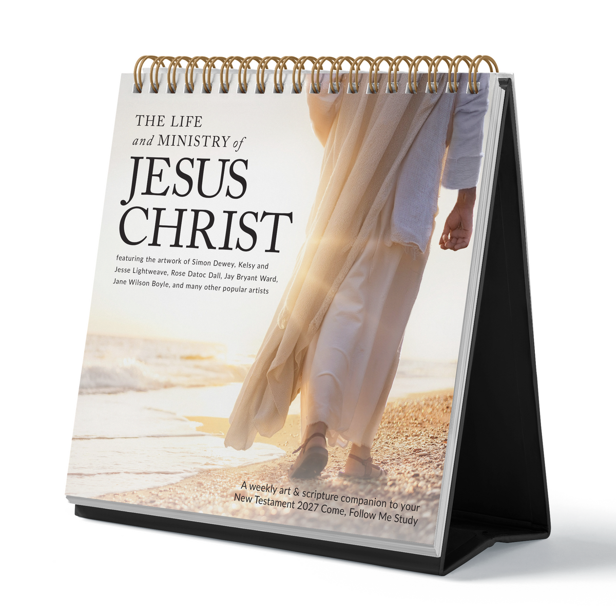 The Life and Ministry of Jesus Christ: A weekly art & scripture companion to your New Testament 2027 Come, Follow Me study