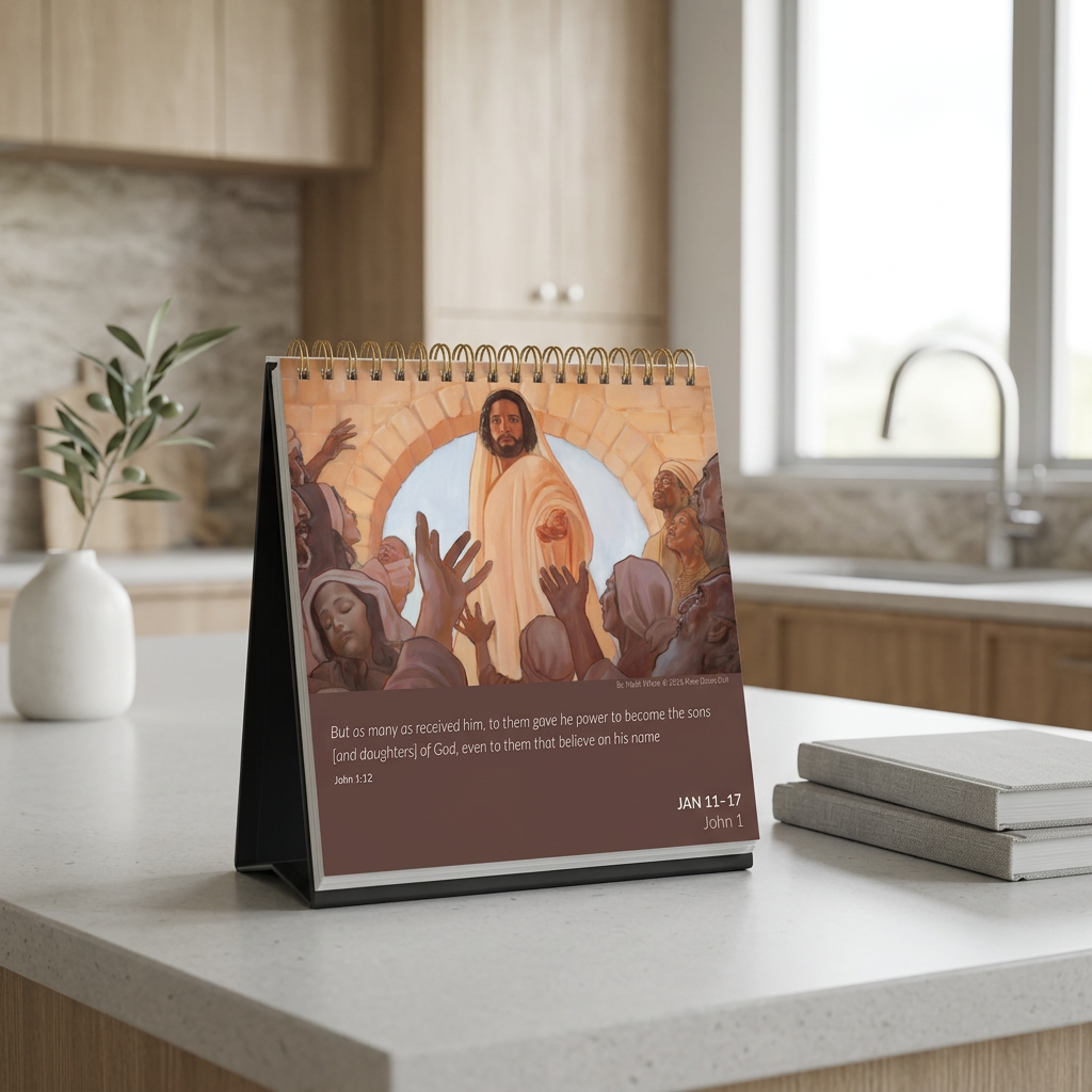 The Life and Ministry of Jesus Christ: A weekly art & scripture companion to your New Testament 2027 Come, Follow Me study