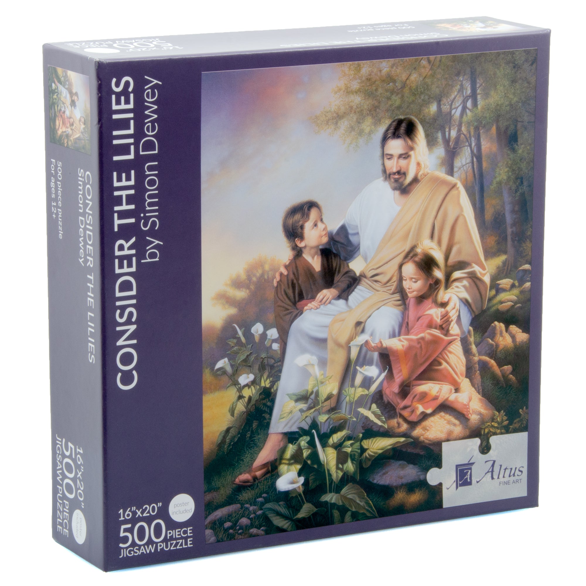 Consider the Lilies 16x20 jigsaw puzzle 500 pieces