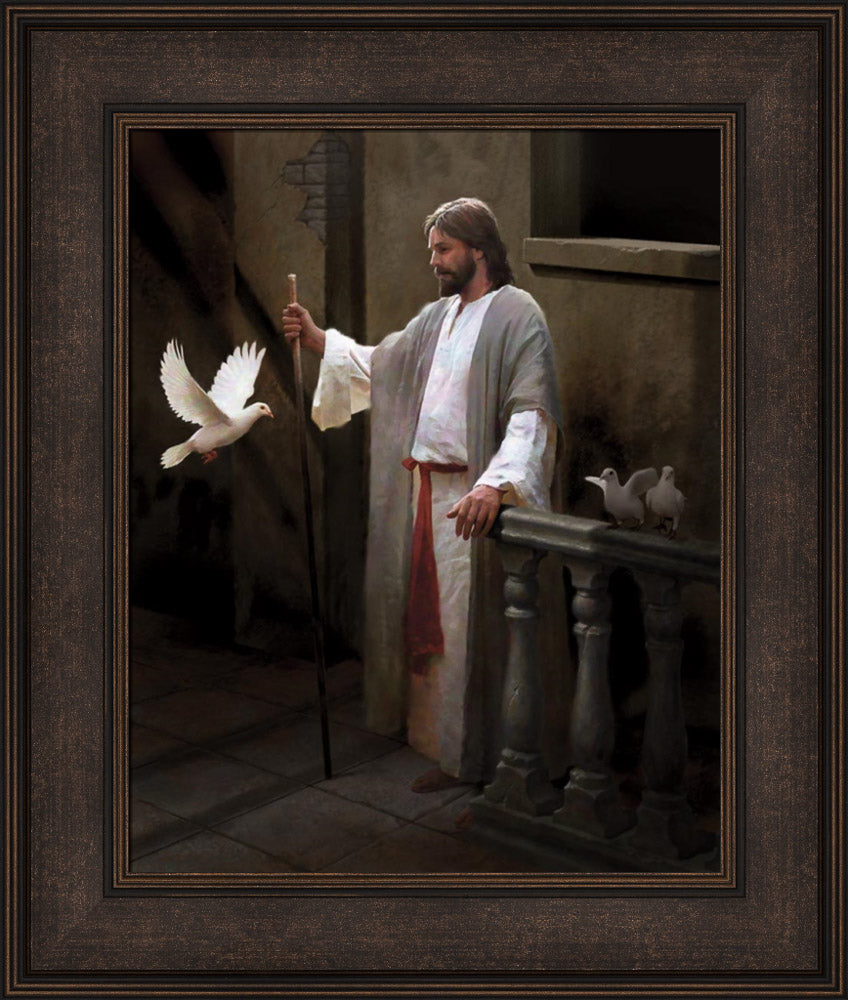 Christ and the Dove by Doc Christensen