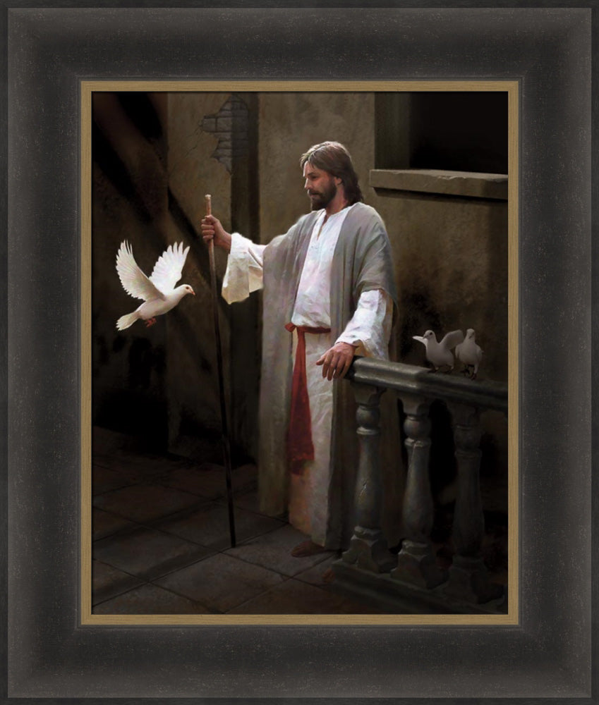 Christ and the Dove by Doc Christensen