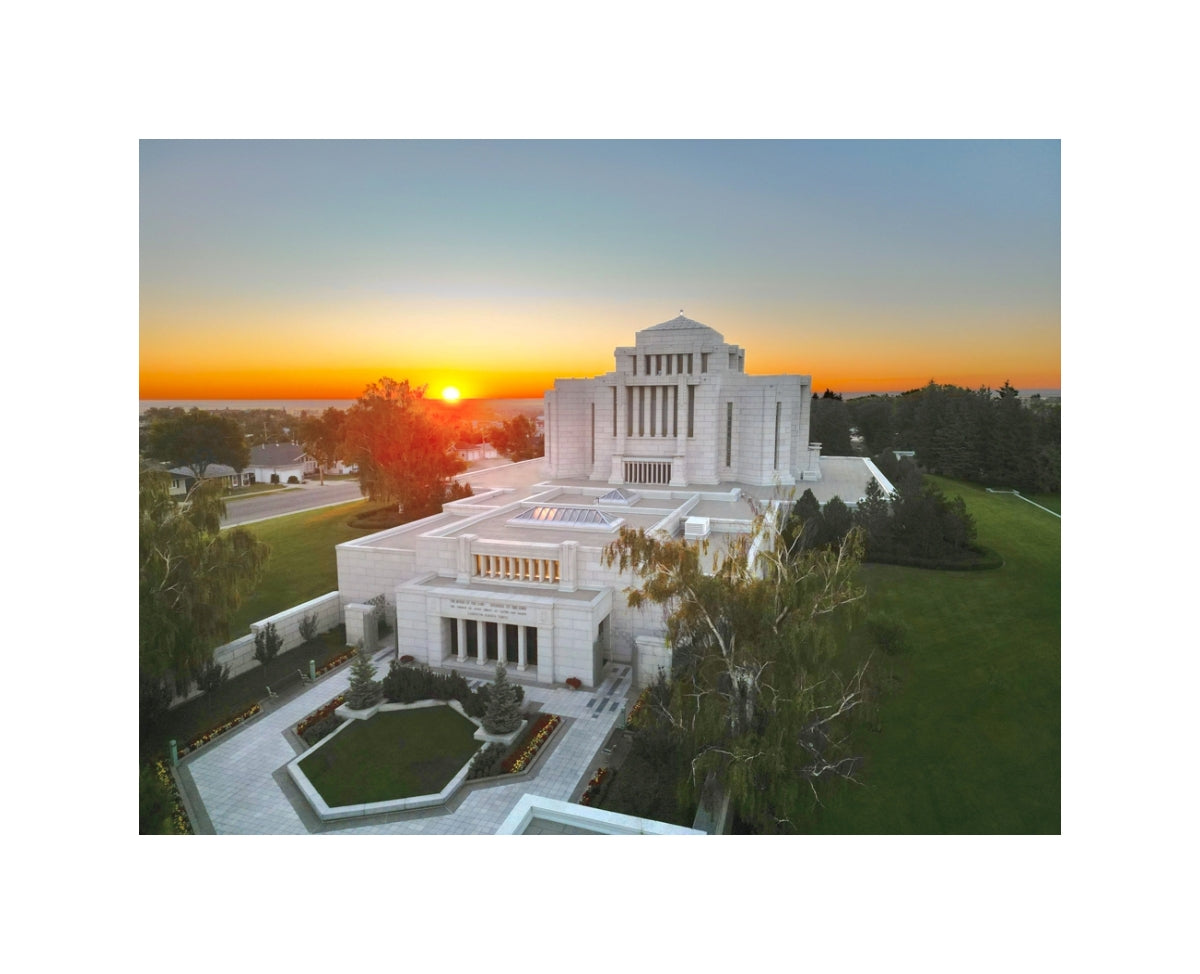 Cardston Alberta Canada Temple - God Is In The Details