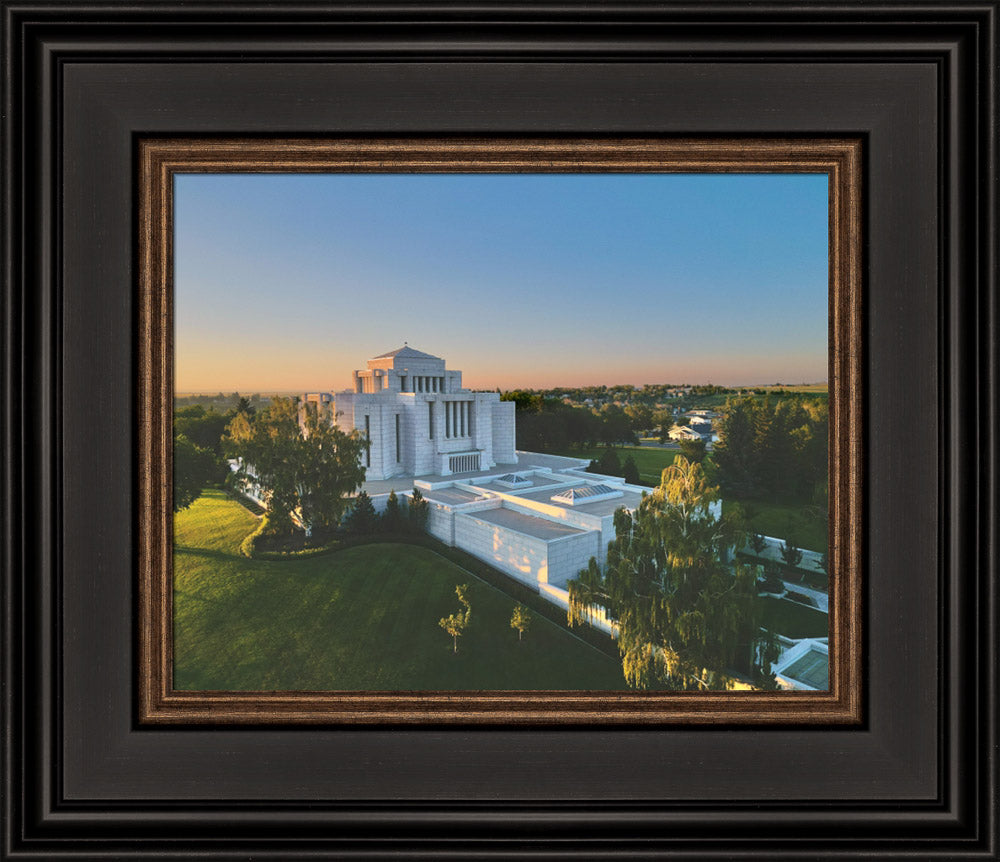 Cardston Alberta Canada Temple - Prairie To Promise