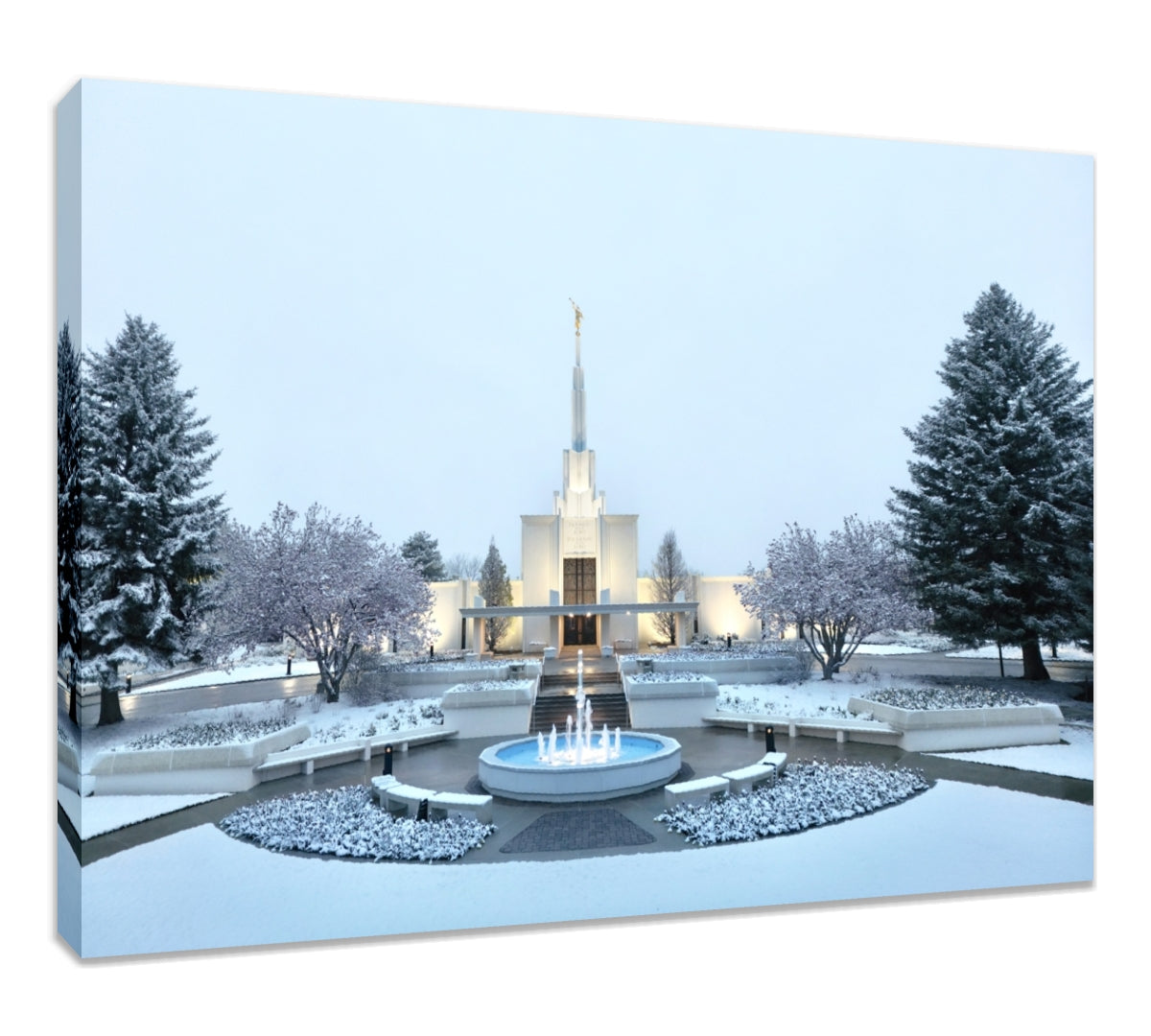 Denver Colorado Temple - Seasons Collide