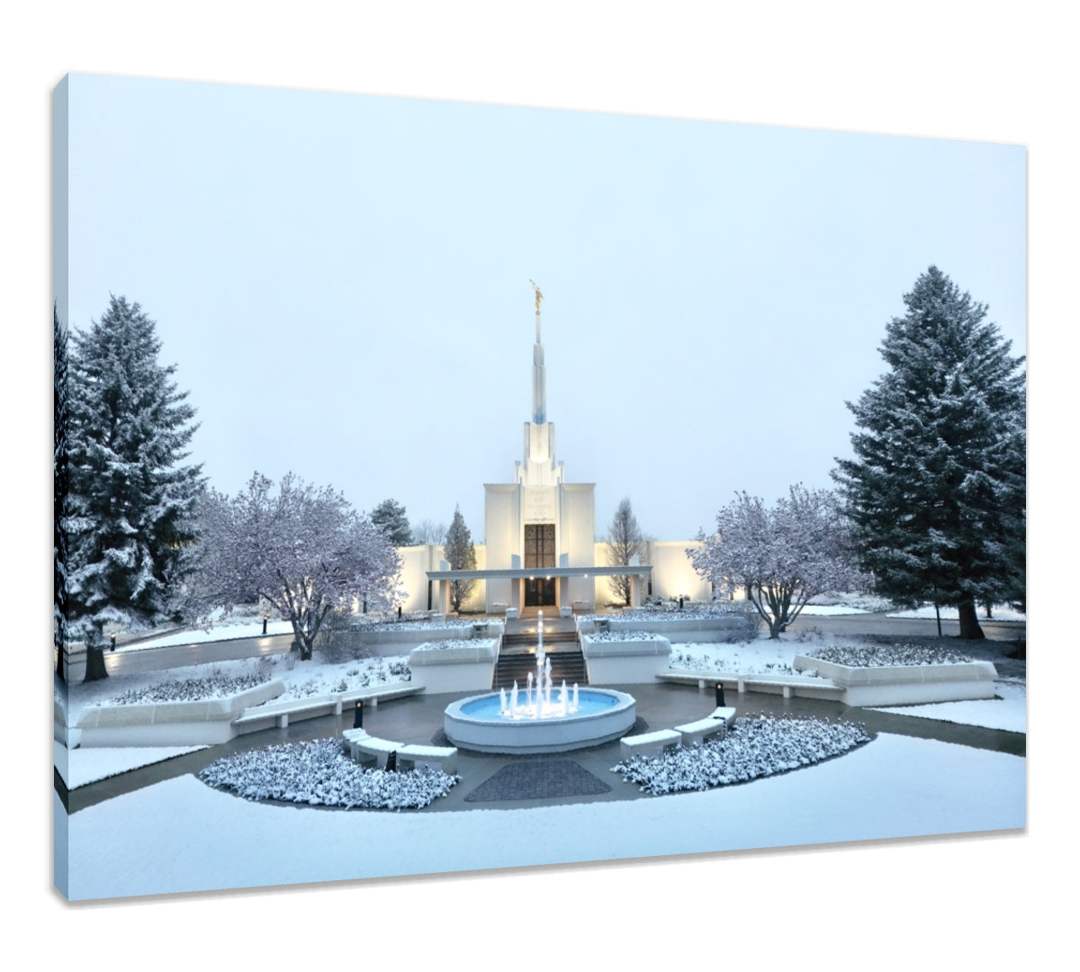 Denver Colorado Temple - Seasons Collide