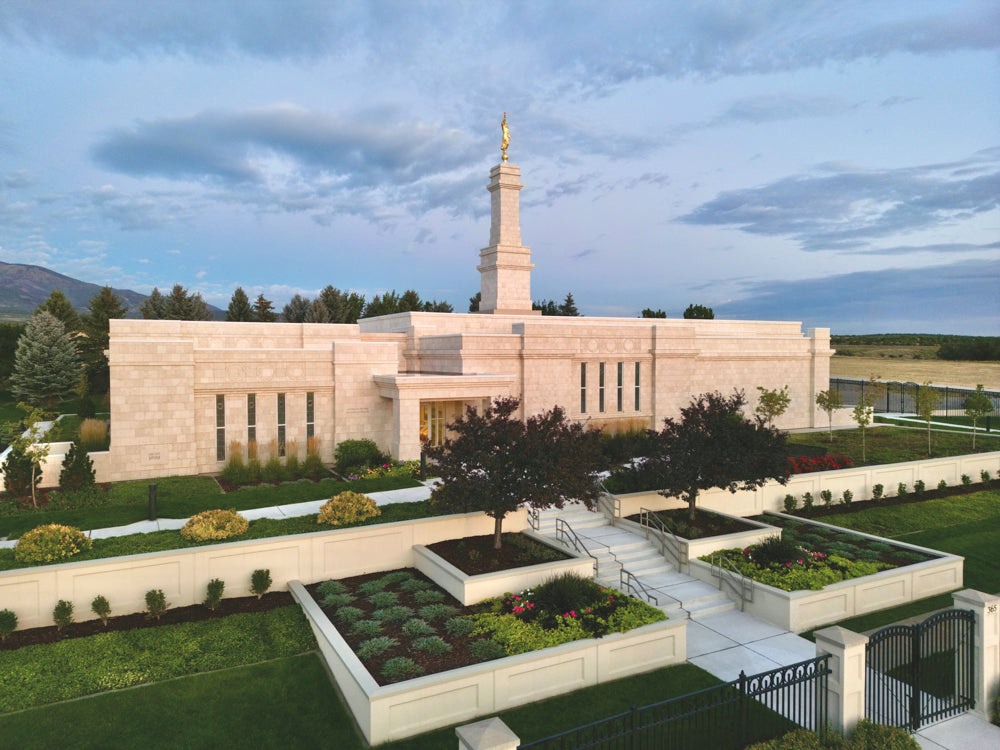 The Monticello Utah Temple.
