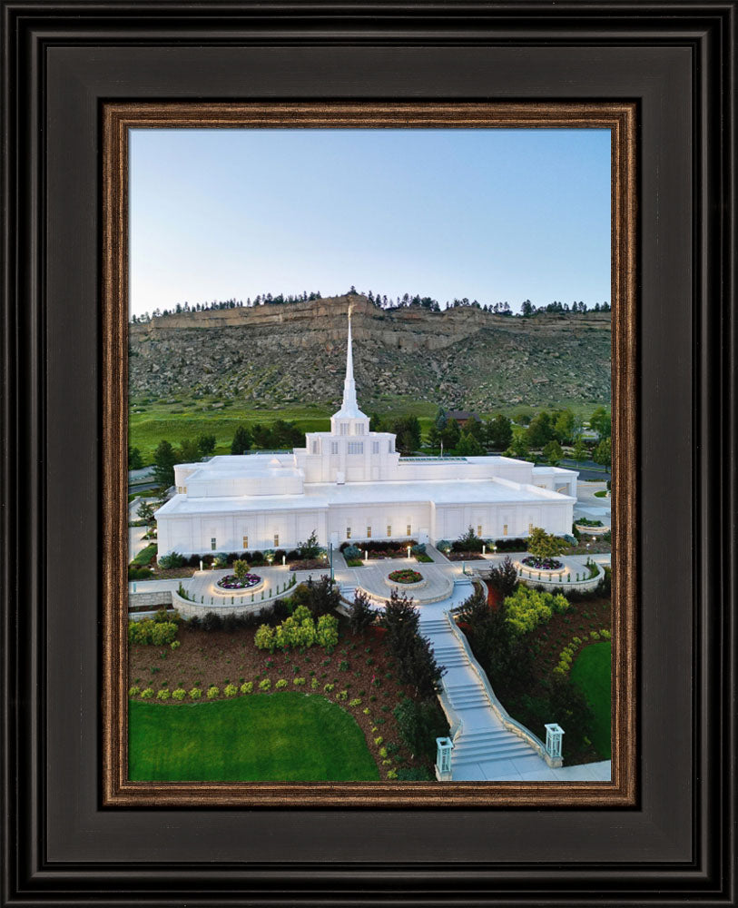 Billings Montana Temple - A House Built Upon A Rock