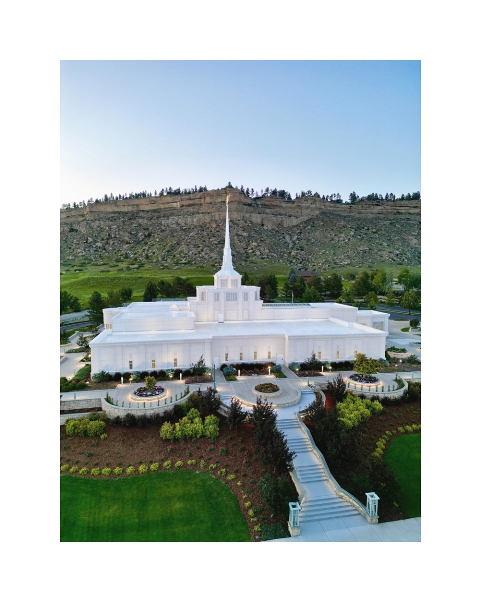 Billings Montana Temple - A House Built Upon A Rock