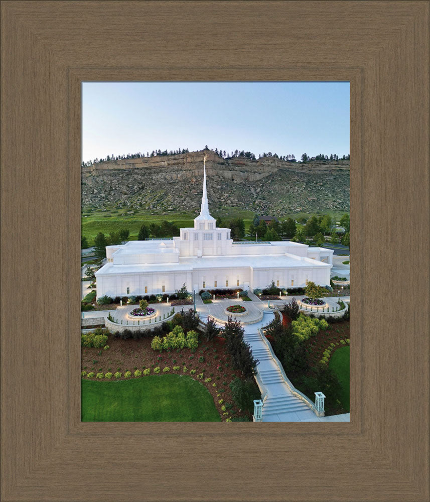 Billings Montana Temple - A House Built Upon A Rock