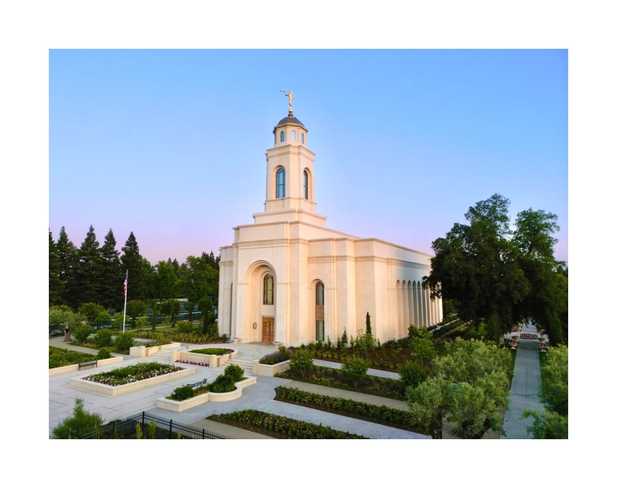 Feather River California Temple - A Nourished Vineyard