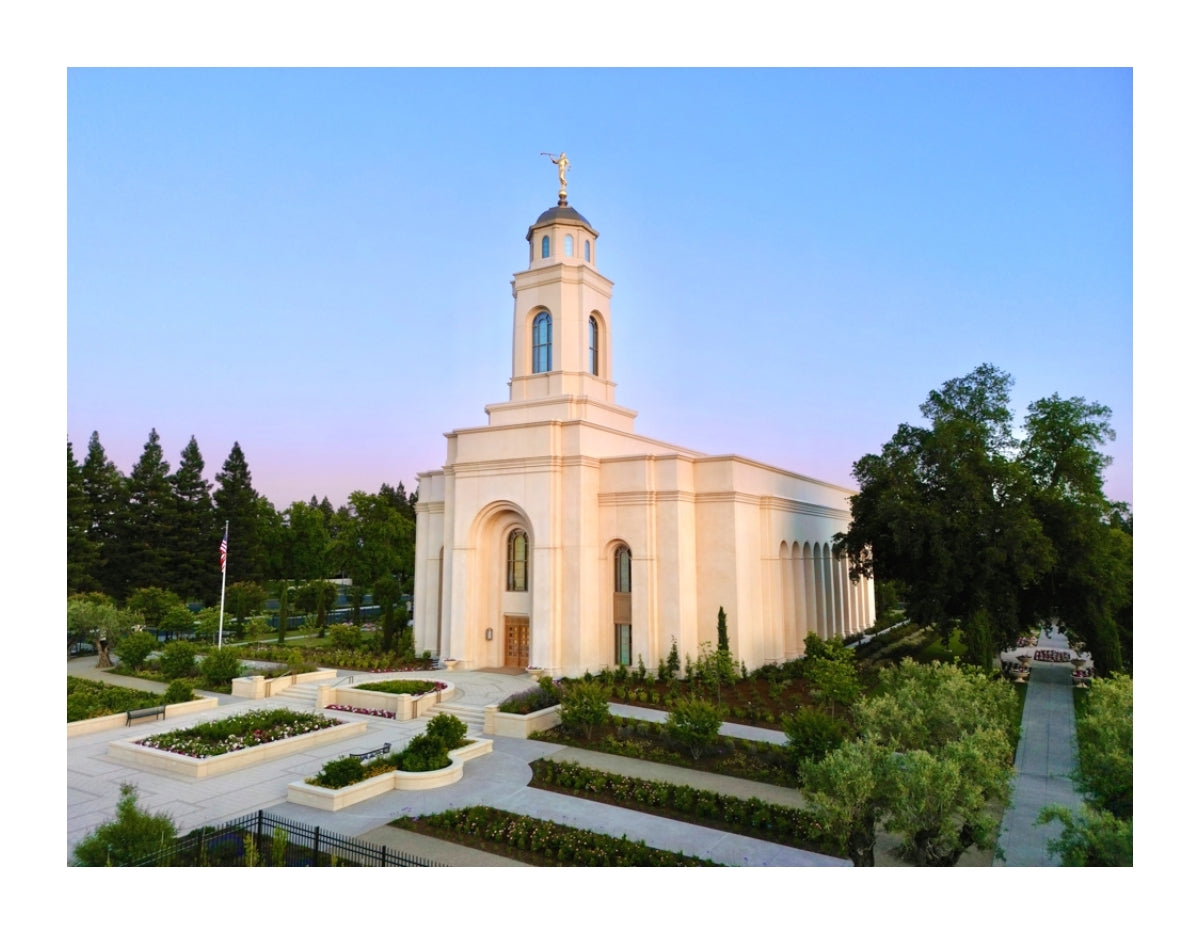 Feather River California Temple - A Nourished Vineyard