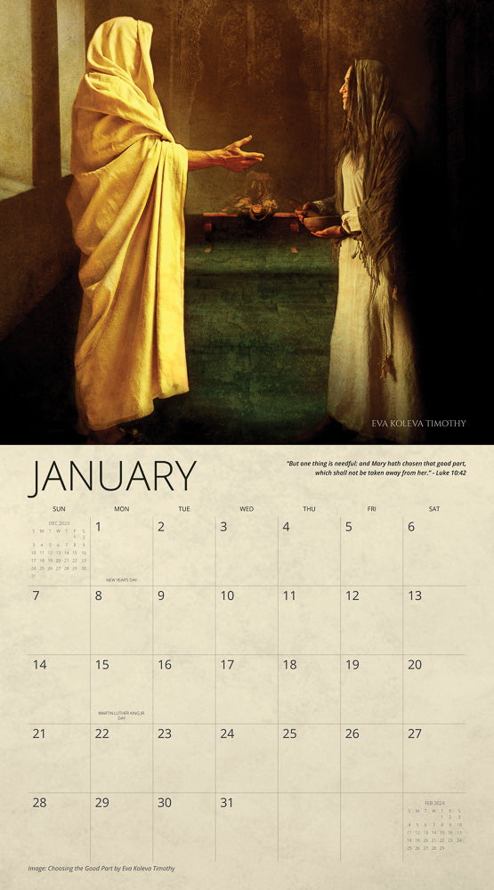 His Grace Eva Koleva Timothy 2024 Calendar
