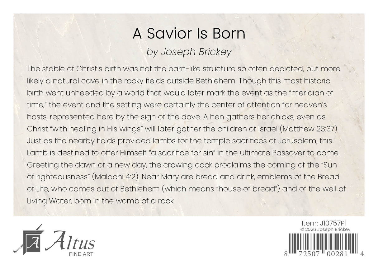 A Savior Is Born