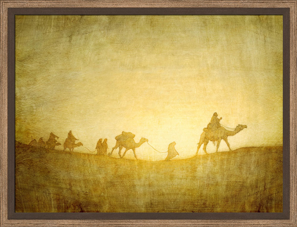 Caravan in the Desert by Joseph Brickey