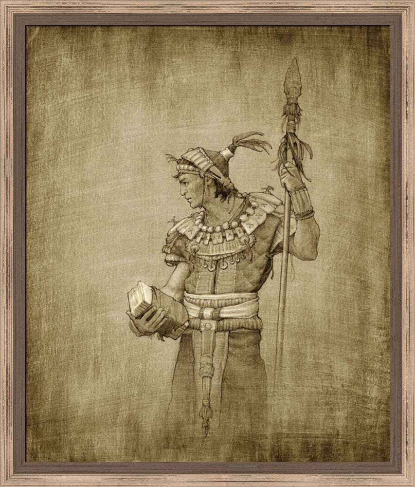 Mormon Prophet Warrior by Joseph Brickey