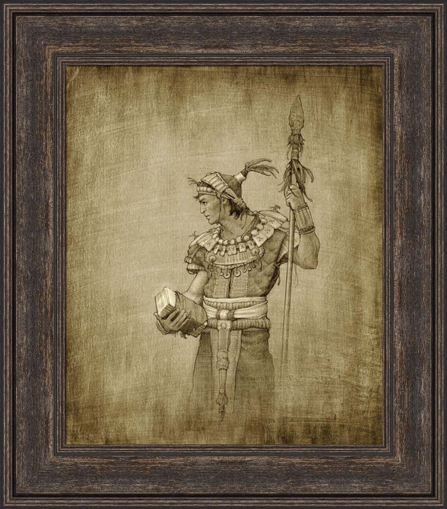 Mormon Prophet Warrior by Joseph Brickey