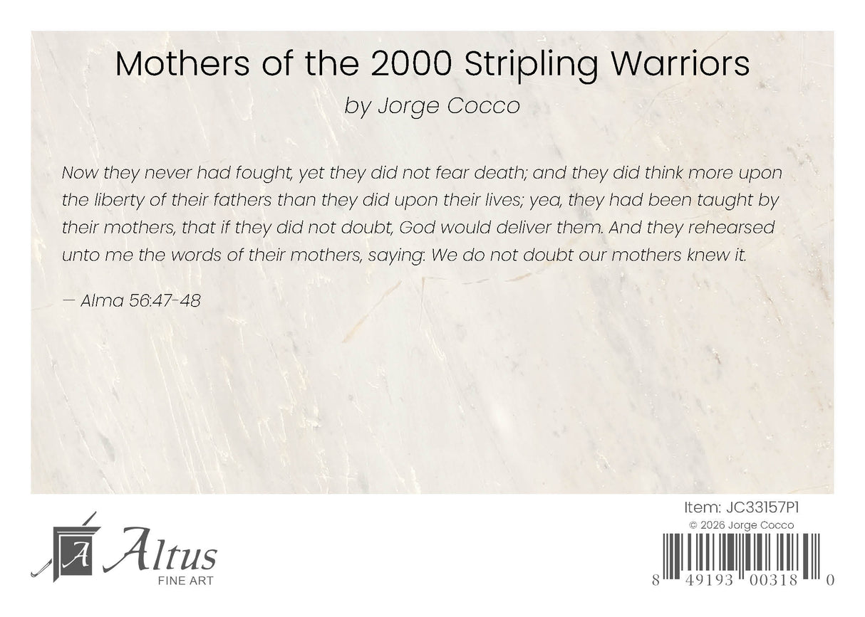 Mothers of the 2000 Stripling Warriors