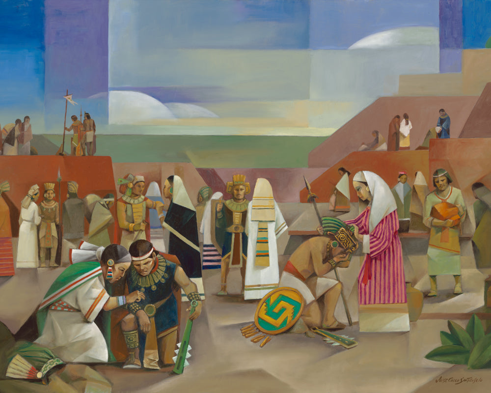 Helaman's Army Preparing for Battle