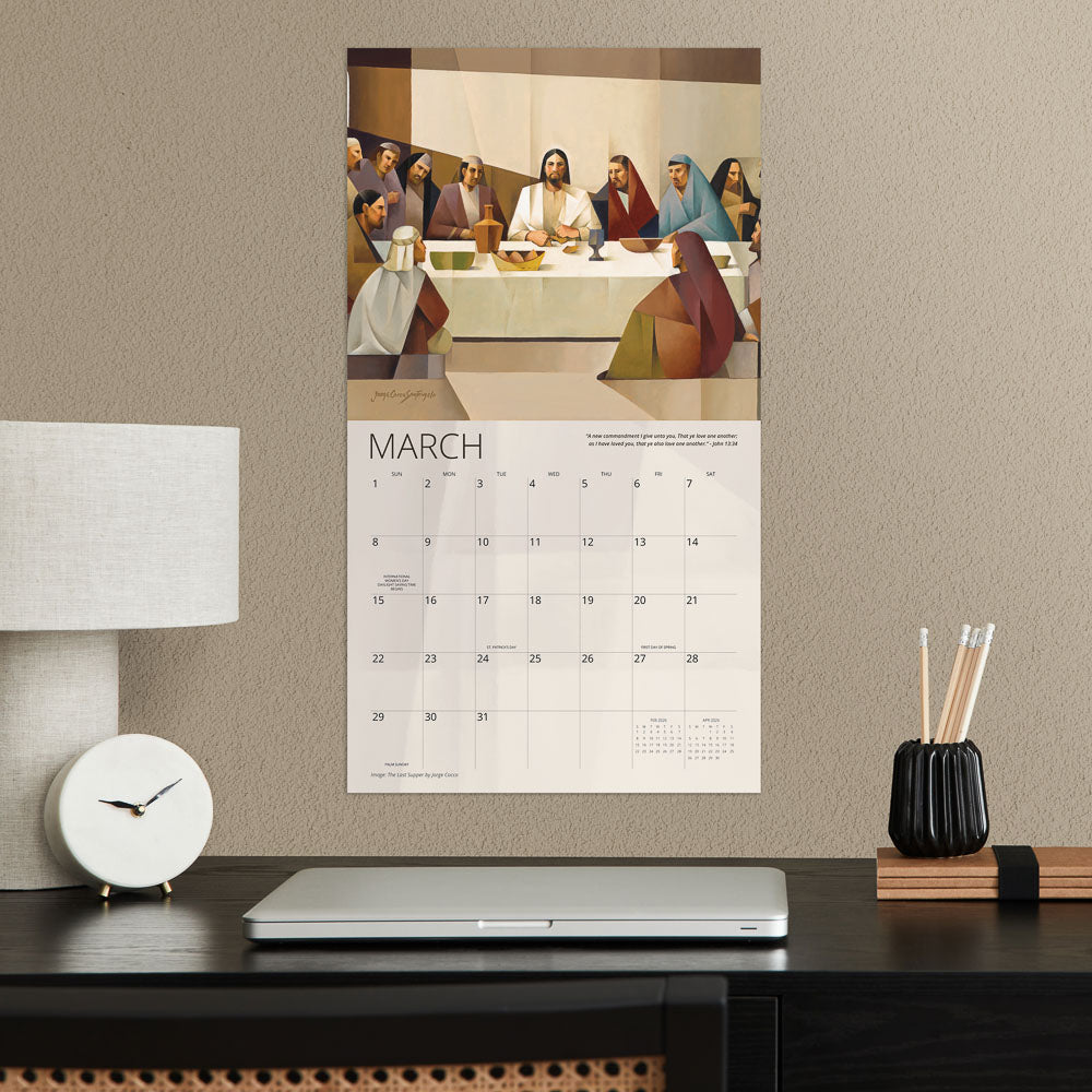 Walk with Him Jorge Cocco 2026 Calendar