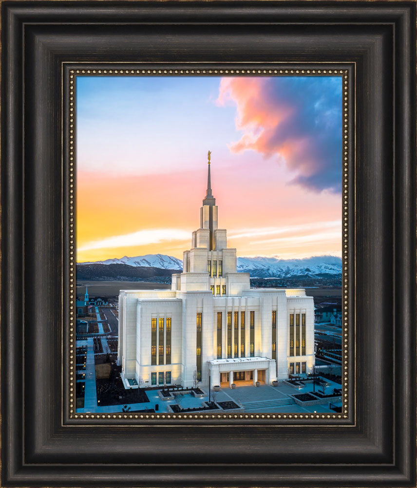 Saratoga Springs Temple - Brightly Beams