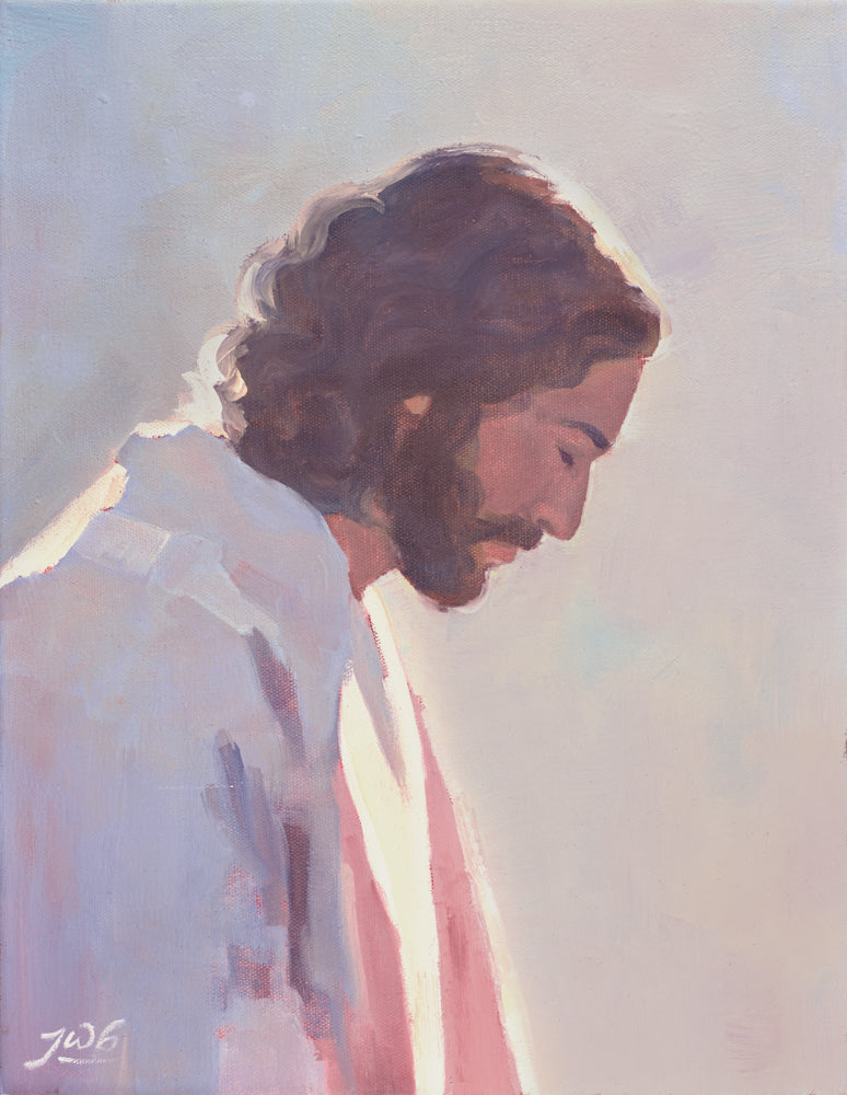 A portrait of Jesus Christ.