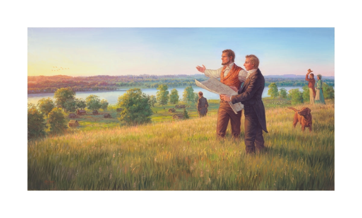 Israel Barlow with Joseph Smith