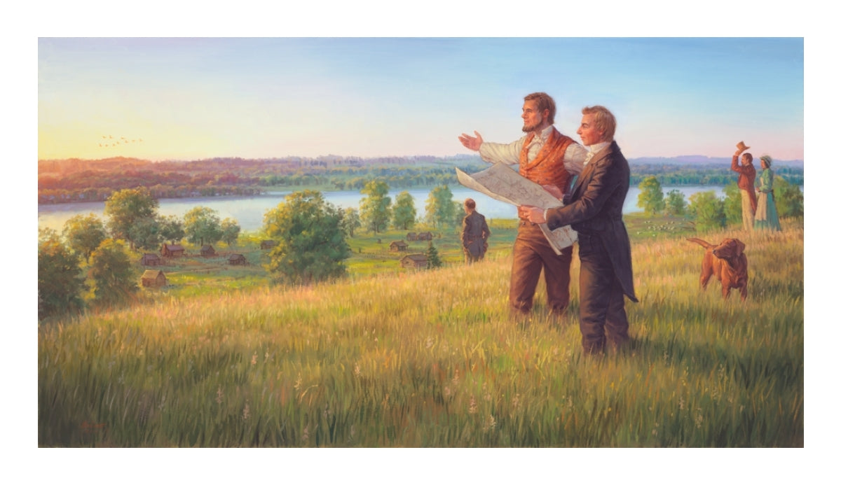 Israel Barlow with Joseph Smith