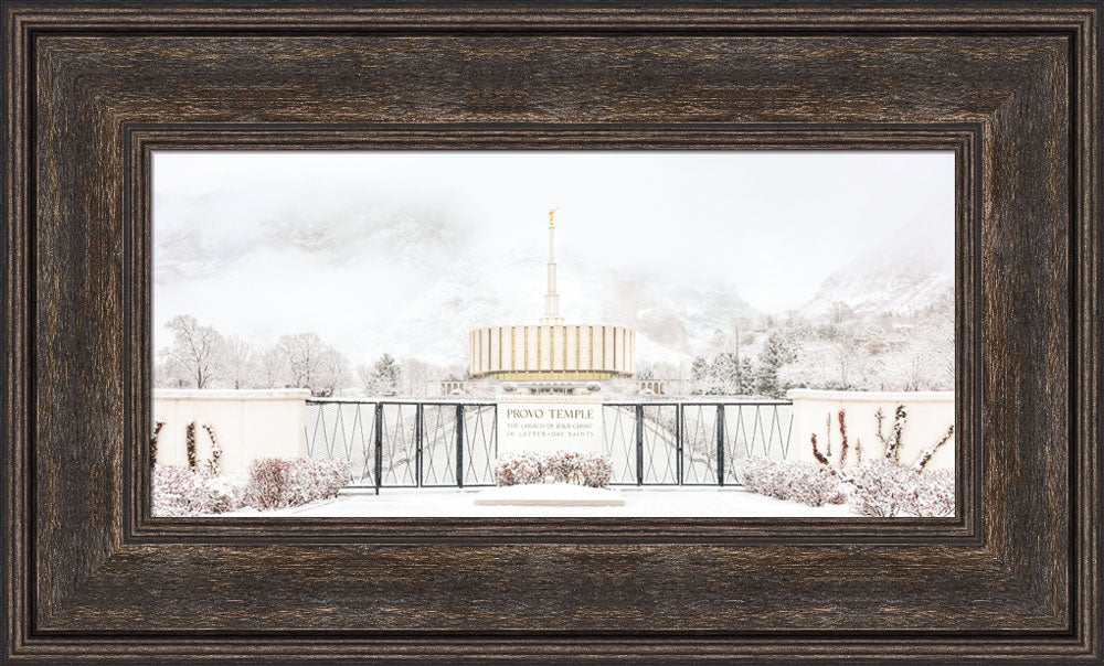 Provo Temple - Winter Beauty