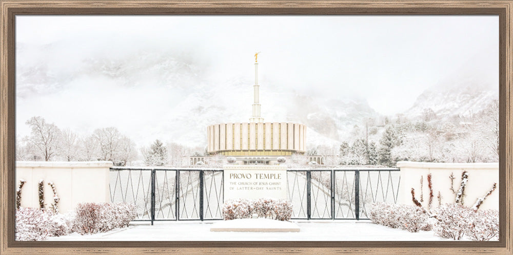 Provo Temple - Winter Beauty