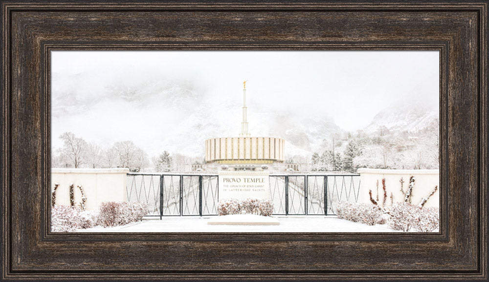 Provo Temple - Winter Beauty