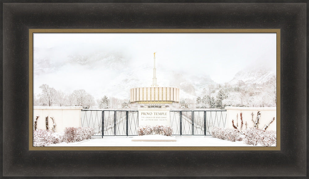 Provo Temple - Winter Beauty
