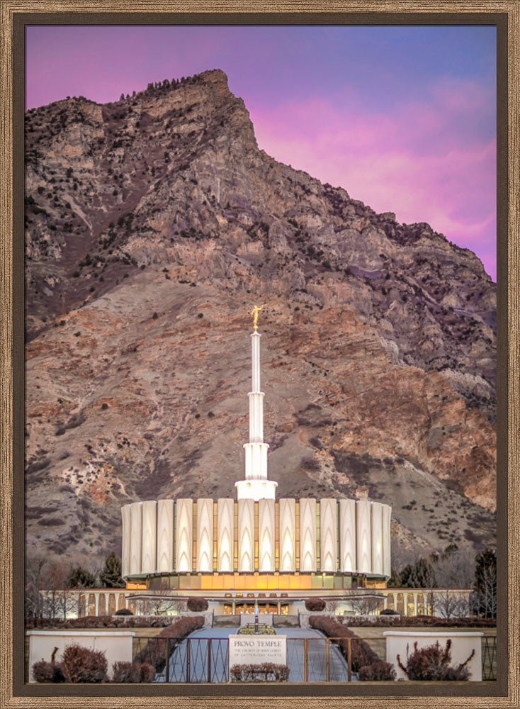 Provo Temple - 2018 Superbowl Sunset