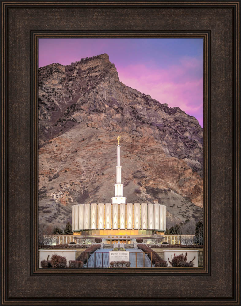 Provo Temple - 2018 Superbowl Sunset