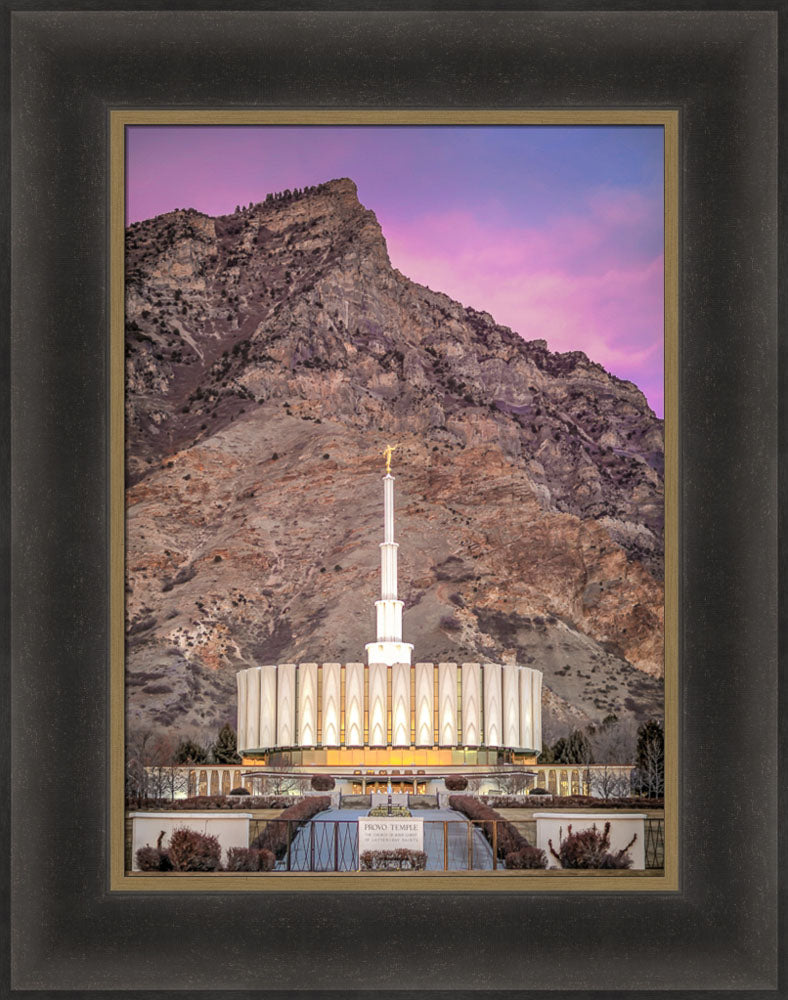 Provo Temple - 2018 Superbowl Sunset