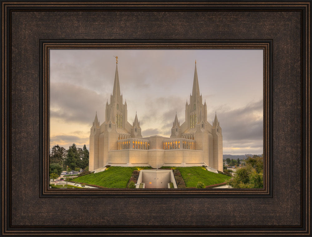 San Diego Temple - Evening Sunset