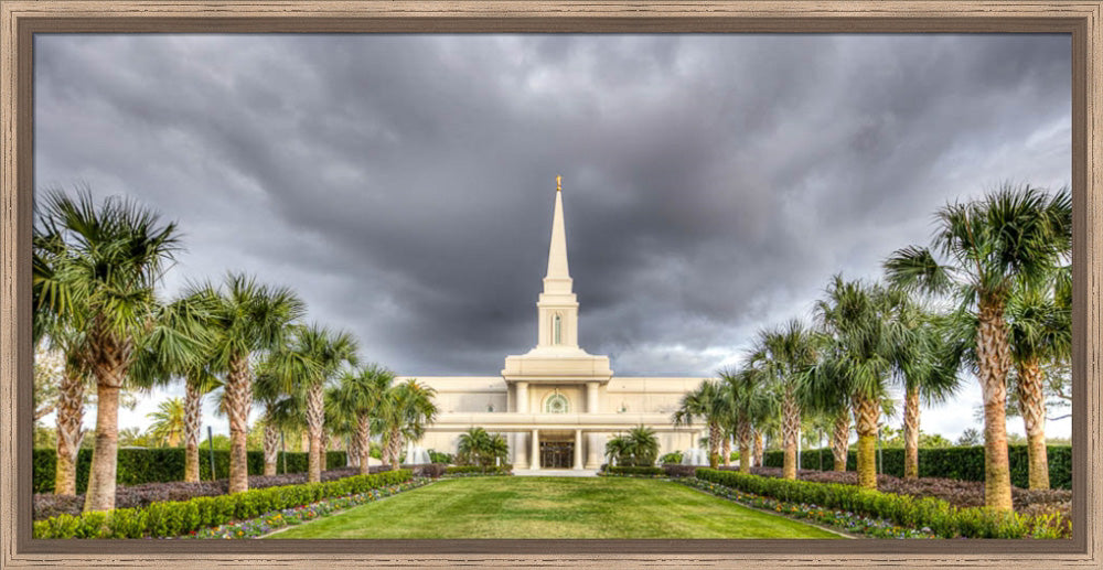 Orlando Temple - During Rainstorm