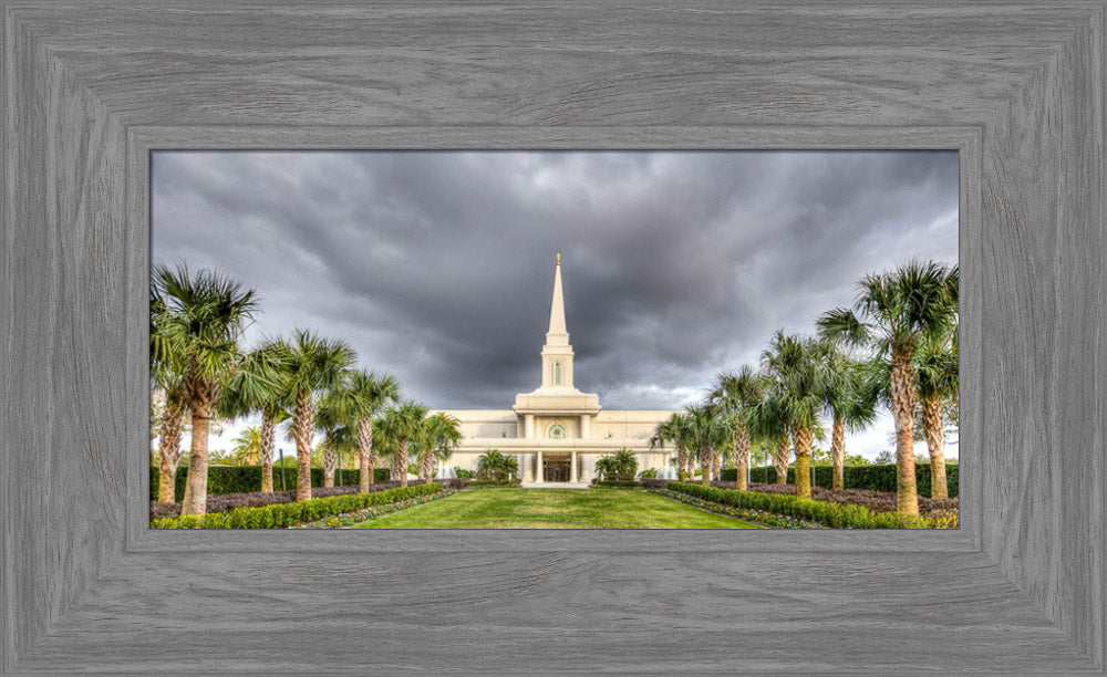 Orlando Temple - During Rainstorm