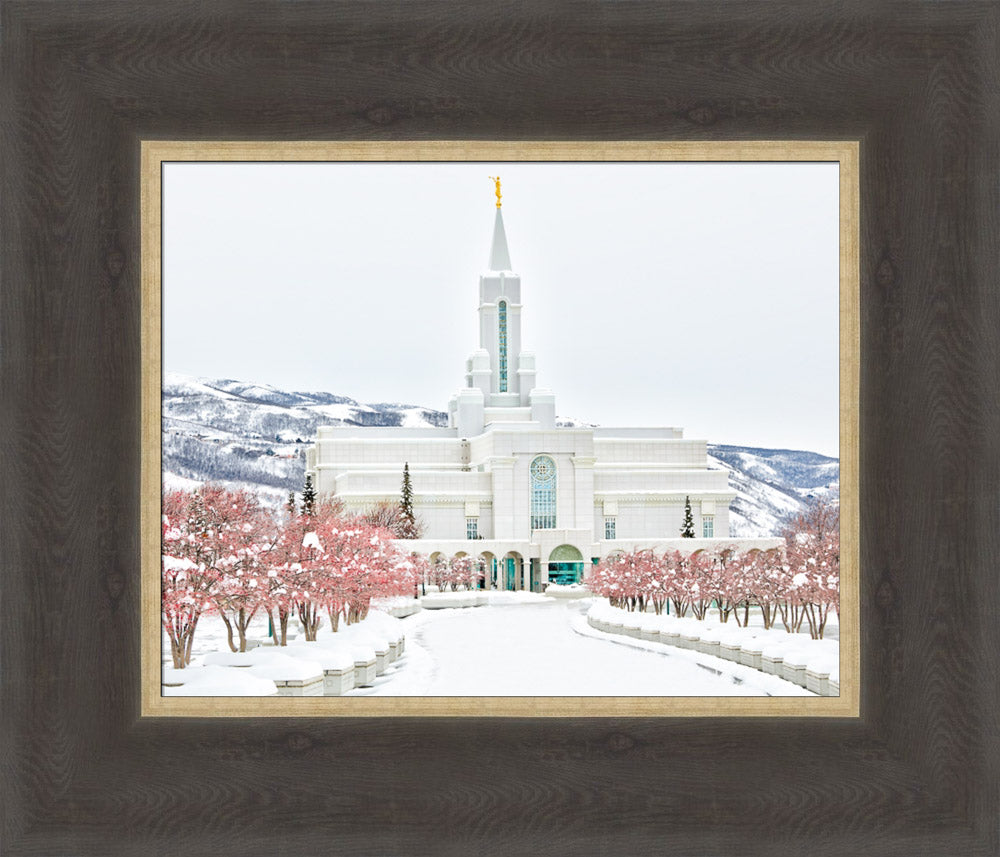 Bountiful Temple - In the Snow