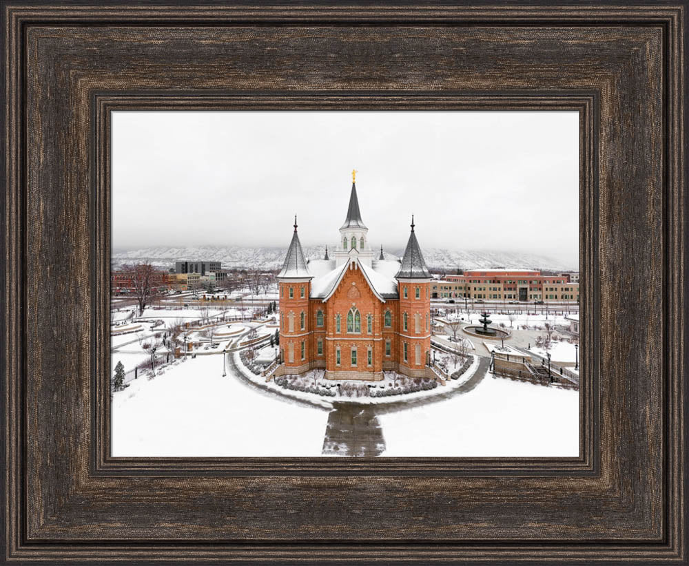 Provo City Center Temple - City From Above