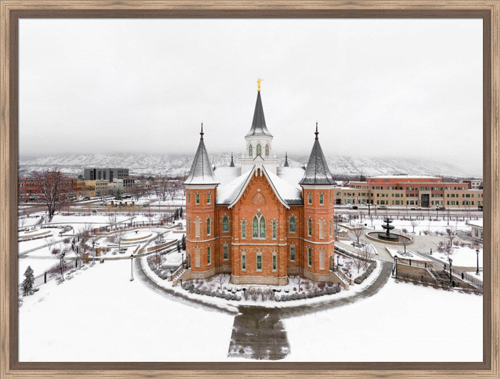 Provo City Center Temple - City From Above