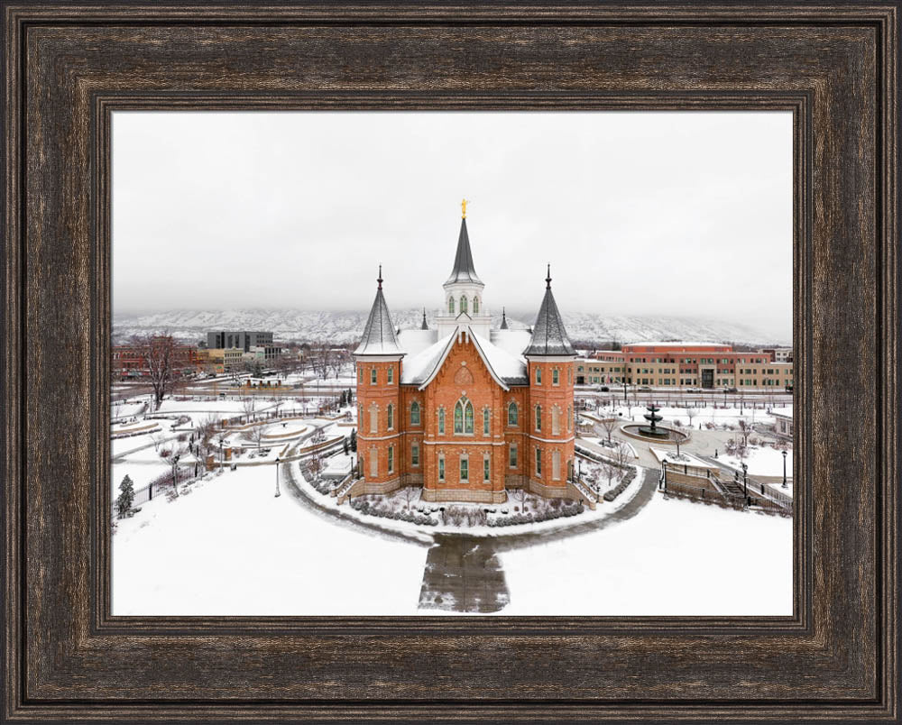 Provo City Center Temple - City From Above
