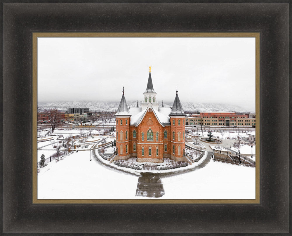 Provo City Center Temple - City From Above