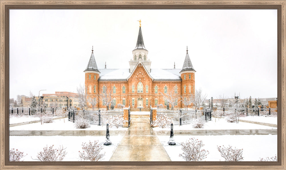 Provo City Center Temple - Snowstorm
